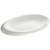 Winco WDP004-213 Porcelain Creamy White Oval Bowl (6 Each Per Case)