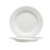 CAC China 101-6 6.25" Dia. Bone White Porcelain Round Lincoln Plate (6 Dozen Per Case)