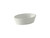 Tuxton BWK-060 7 Oz. Ceramic White Oval Baking Dish (1 Dozen)