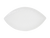 CAC China LFD-10 Bone White Porcelain Leaf Accessories Dish (1 Dozen)