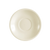 CAC China FR-36 4.5" Dia. European White Ceramic Round Franklin Saucer (3 Dozen Per Case)