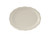 Tuxton TSC-012 Shell 9 1/2" x 7 1/8" Eggshell Scalloped Edge Oval China Platter - 24/Case (2 Dozen Per Case)