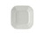 Tuxton BPH-070E Porcelain Porcelain White Octagonal Plate (1 Dozen)