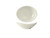 Tuxton AMU-411 1-1/2 Oz. Ceramic Pearl White Oval Capistrano Bowl (2 Dozen Per Case)