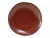 Tuxton GAR-006 10-1/4" Ceramic Red Rock Round Plate (1 Dozen)