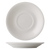 CAC China GW-2 5.75" Dia. Bone White Porcelain Round Great Wall Saucer (3 Dozen Per Case)