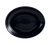 CAC China TG-12-CBU Cobalt Blue Porcelain Oval Tango Platter (2 Dozen Per Case)