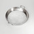 American Metalcraft GP21 21.75" W x 4.75" H Round Hammered Stainless Steel Griddle Paella Pan