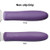 Winco TWP-31P 3-5/8" Purple Polypropelyne Handle Sandwich Spreader