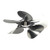 01-1000V8-00113 BLADE,FAN-ALUMINUM 8DIA,5/16BORE