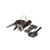 913134 LOCK, REMOVABLE PLUG/CYLINDER 1)T-42 KEY, 1)T-42A