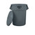 Rubbermaid FG265400GRAY Gray BRUTE Container Lid