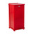 Rubbermaid FGST24EPLRD 13 Gal. Red The Defenders Step Can