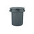 Rubbermaid FG263100GRAY Plastic Gray BRUTE Container Lid (6 Each Per Case)