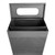 Rubbermaid FGSR18EPLSM Silhouette Indoor Receptacle