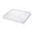 Rubbermaid FG650900WHT White Square Polyethylene Lid