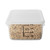 Rubbermaid FG650900WHT White Square Polyethylene Lid