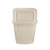 Rubbermaid FG782200BEIG 15 Gal. Beige Plastic Rectangular Slim Jim Container