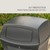 Rubbermaid FG843088BLA 35 Gal. Black Plastic Ranger Classic Container