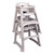 Rubbermaid FG780508PLAT Platinum with Wheels Sturdy Chair Youth Seat