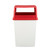Rubbermaid FG256V00RED Red Glutton Hooded Top without Doors