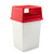 Rubbermaid FG256V00RED Red Glutton Hooded Top without Doors