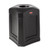 Rubbermaid FG9W0200BLA 35 Gallon Black Funnel Top Container
