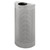 Rubbermaid FGSH12SSPL 12 Gallon Stainless Steel Silhouette Indoor Receptacle