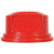 Rubbermaid FG265788RED Red Heavy Duty Plastic BRUTE Dome Top