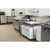 Rubbermaid FG360088WHT 2.75 Cu. Ft. Seamless Mobile ProSave Ingredient Bin