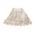 Rubbermaid FGD21206WH00 1" Wide Band Medium White Cotton Super Stitch Mop Head