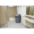 Rubbermaid FG354300GRAY Gray Funnel Top (4 Each Per Case)
