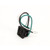 801229 RECEPTACLE, 3 WAY BLACK #643-01374-101 15 AMP