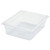Winco SP7204 1/2 Size Polycarbonate Poly-Ware Food Pan