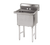 Advance Tabco FC-1-1824-X 23" W 16 Gauge Stainless Steel Special Value Fabricated Sink