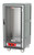 Metro C537-HFC-U-GY C5 3 Series Gray 3/4-Size Insulated Heated Holding Cabinet with Clear Door and Universal Wire Slides - 120V