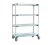 Metro X366EFX3 Metromax I Mobile Shelving Unit 60"W Unit Capacity of 900 Lbs. 600 Lbs. Capacity Per Shelf