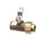 2400725 VALVE, BALL 1/2 UNION END #703
