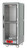 Metro C539-HDC-4-GY C5 3 Series Gray Full-Size Insulated Heated Holding Cabinet with Clear Dutch Doors and Fixed Wire Slides - 120V
