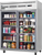 Everest Refrigeration ESGWR2 59" W Two-Section Glass Door Reach In Refrigerator