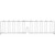 Metro DD36C Super Erecta Shelf Divider 8"H x 36"D (203 x 914mm) Chrome Plated Finish