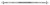 Metro DD36C Super Erecta Shelf Divider 8"H x 36"D (203 x 914mm) Chrome Plated Finish