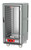 Metro C537-HFC-L-GY C5 3 Series Gray 3/4-Size Insulated Heated Holding Cabinet with Clear Door and Lip Load Slides - 120V