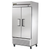 True T-35F-HC 39.5" W Two-Section Solid Door Reach-In Freezer - 115 Volts