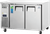 Everest Refrigeration ETR2 47.5"W Two-Section Solid Door Undercounter/Worktop Refrigerator