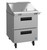 Hoshizaki SR27B-12MD2 27" W One-Section Two Drawer Steelheart Series Mega Top Refrigerator