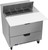 Beverage Air SPED36HC-08C-2 36" W One-Section Two Drawer Sandwich Top Refrigerated Counter