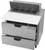 Beverage Air SPED36HC-08C-2 36" W One-Section Two Drawer Sandwich Top Refrigerated Counter
