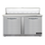 Continental Refrigerator D60N16-FB 60" W Two-Section Two Door Designer Line Sandwich Unit