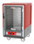 Metro C535-HFC-4 C5 3 Series Red Half-Size Insulated Heated Holding Cabinet with Clear Door and Fixed Wire Slides - 120V